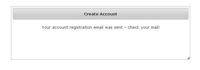 register sent