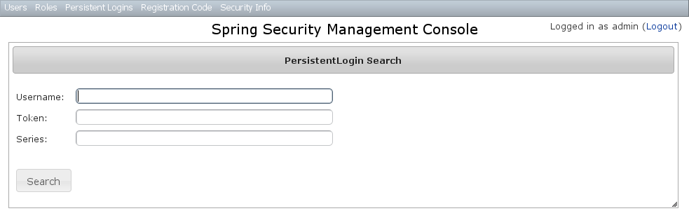 persistent login search